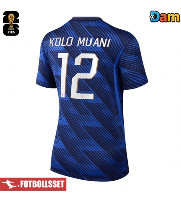 Frankrike Randal Kolo Muani #12 Hemmatröja Dam VM 2026 Kortärmad